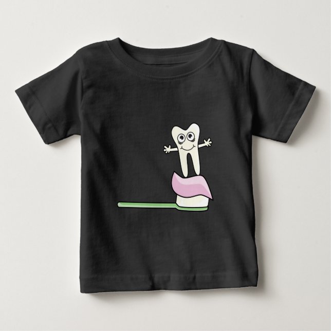 Camiseta De Bebé Cute Kids Dentist (Anverso)