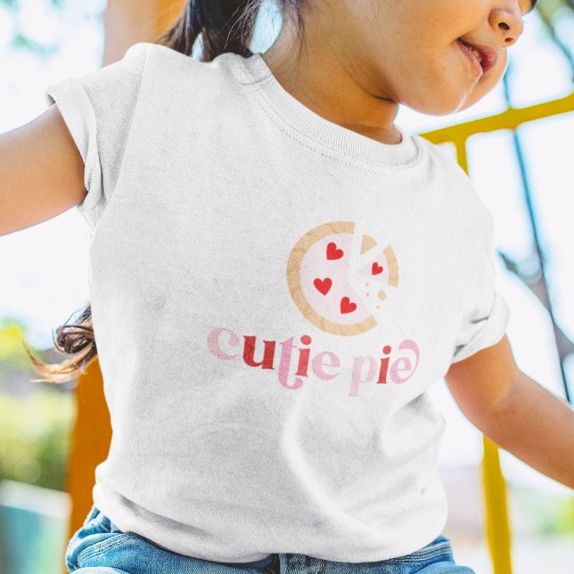 Camiseta De Bebé Cute Kids Día de San Valentín Cutie Pie (Subido por el creador)