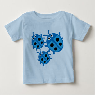 Camiseta De Bebé Cute Kids ladybird Family