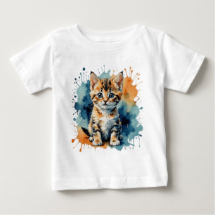Camiseta De Bebé Cute kitten