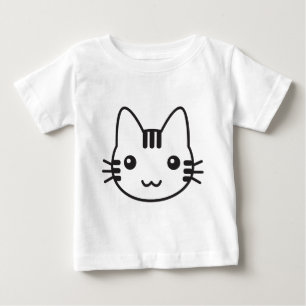 Camiseta De Bebé Cute Kitty