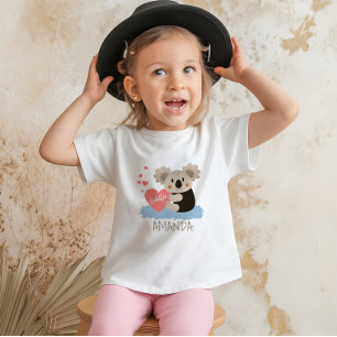 Camiseta De Bebé Cute Koala Cuddles ID386