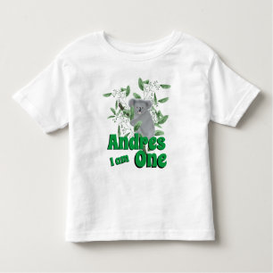 Camiseta De Bebé Cute Koala Oso Escalando Eucalyptus Cumpleaños
