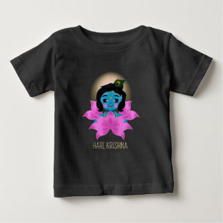 Camiseta De Bebé Cute Krishna Radha india - Arte Krishna