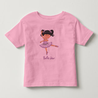 Camiseta De Bebé Cute lilac Ballerina 1 Estrella de ballet