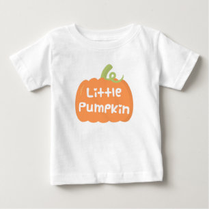 Camiseta De Bebé Cute Little Pumpkin Fall Baby Tee se traduce a Cam