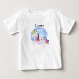 Camiseta De Bebé Cute little unicorn 