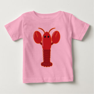 Camiseta De Bebé Cute Lobster