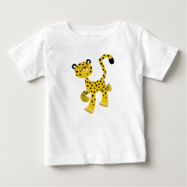Camiseta De Bebé Cute Merry Personalizado Cheetah Baby T-Shirt