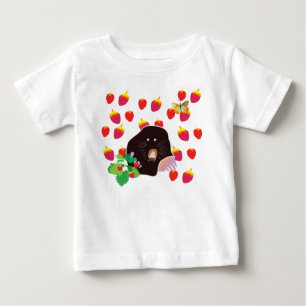 Camiseta De Bebé Cute Mole Baby Bodysuit