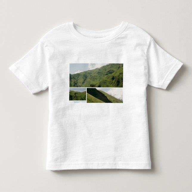 Camiseta De Bebé cute mountain image (Anverso)