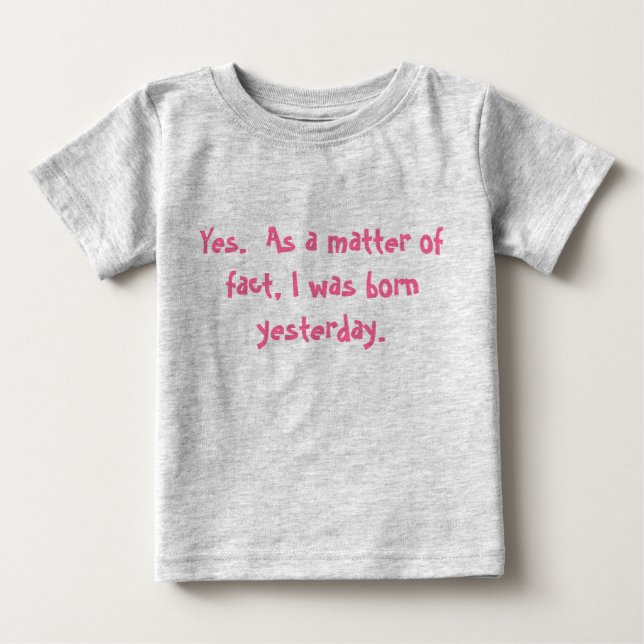Camiseta De Bebé Cute Newborn Shirt (Anverso)