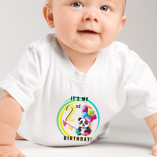 Camiseta De Bebé Cute Panda - Personalizado (Subido por el creador)