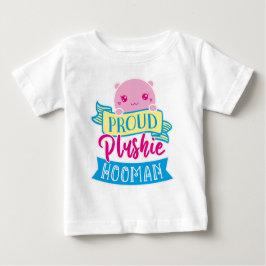 Camiseta De Bebé Cute perzonalizado campeón de plushiano