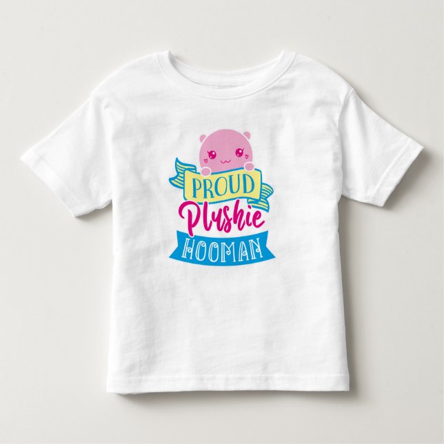 Camiseta De Bebé Cute perzonalizado campeón de plushiano (Anverso)