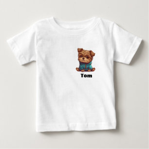 Camiseta De Bebé Cute Puppy t-shirts for kids
