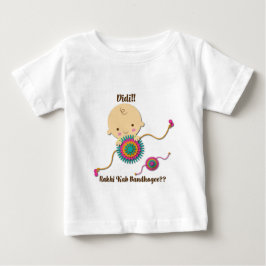Camiseta De Bebé Cute Raksha Bandan Tshirt para niños