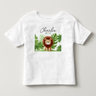 Camiseta De Bebé Cute Safari Lion Birthday