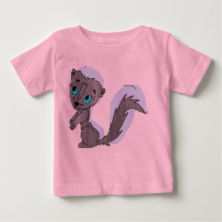 Camiseta De Bebé Cute_skunk