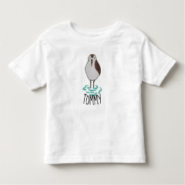 Camiseta De Bebé Cute Sleepy Sandpiper