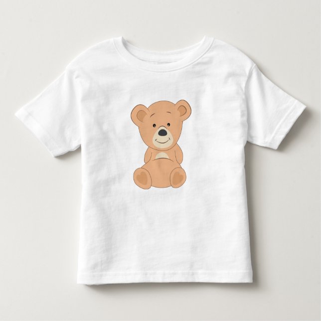 Camiseta De Bebé Cute Teddy Bear (Anverso)