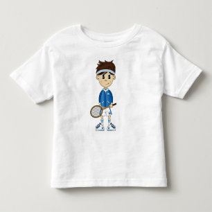Camiseta De Bebé Cute Tennis Boy Tee