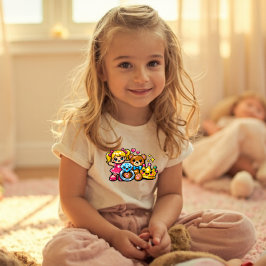 Camiseta De Bebé Cute Toy Friends Y2K Toddler Shirt