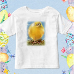 Camiseta De Bebé Cute vintage Easter Chick