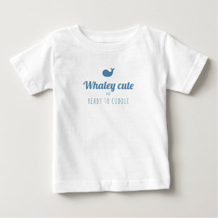 Camiseta De Bebé Cute Whale