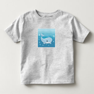 Camiseta De Bebé Cute Whale