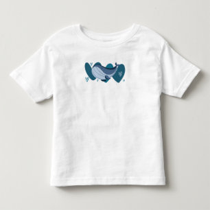Camiseta De Bebé Cute Whale