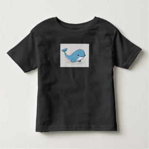 Camiseta De Bebé Cute Whale