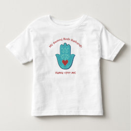 Camiseta De Bebé Cute y Funny Hamsa My (cualquier número) Rosh Hash