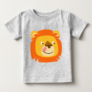 Camiseta De Bebé Cute Yummy Personalizado Lion Baby T-Shirt