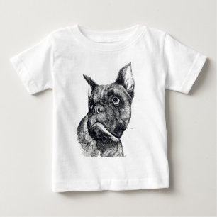 Camiseta De Bebé Cuteness de Boxer Dog