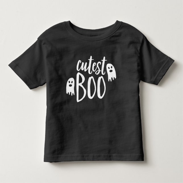 Camiseta De Bebé Cutest Boo | Halloween (Anverso)