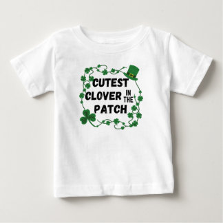 Camiseta De Bebé Cutest Clover in the Patch St. Patrick's Day