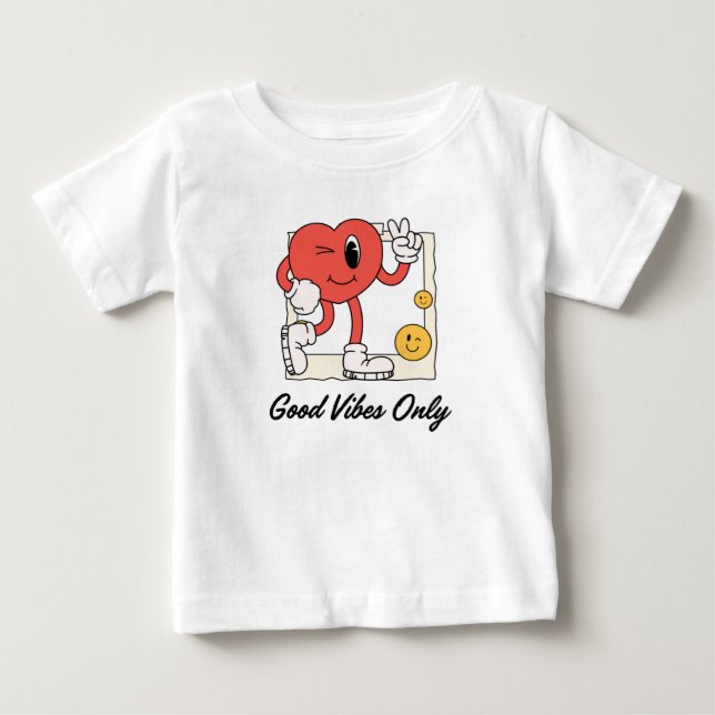 Camiseta De Bebé "Cutest Little Star – Adorable Baby T-Shirt" (Anverso)