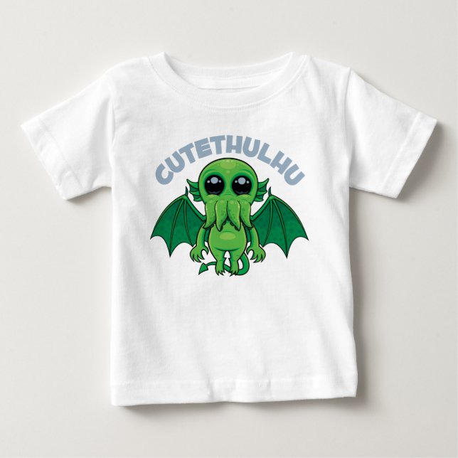 Camiseta De Bebé Cutethulhu (Anverso)