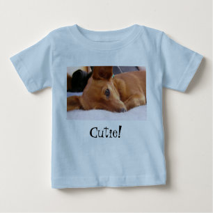 Camiseta De Bebé ¡Cutie!