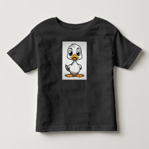 Camiseta De Bebé Cutie excéntrica: página de colorear el pato