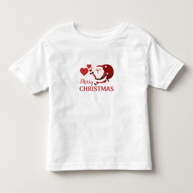 Camiseta De Bebé cutie festival special merry christmas quote tee (Anverso)