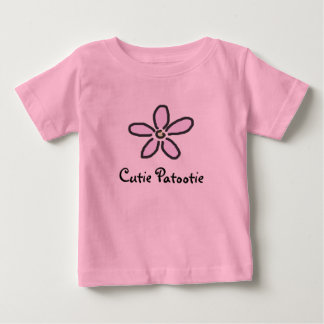 Camiseta De Bebé Cutie Patootie