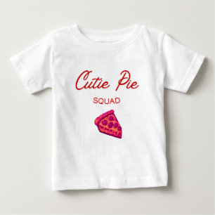 Camiseta De Bebé Cutie Pie Squad San Valentín 