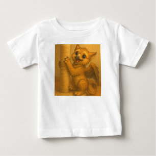 Camiseta De Bebé Cuto bebé gran griffin de ojo arañado post fantasí