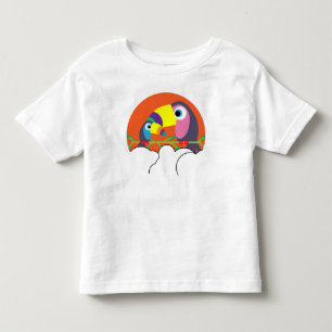 Camiseta De Bebé Cuto Toucan   Amar a los turistas   Aves divertida