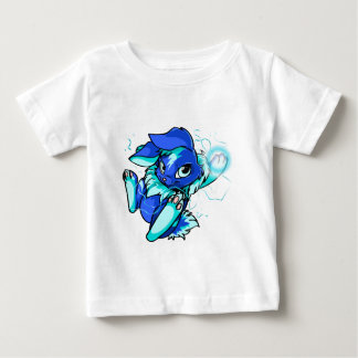 Camiseta De Bebé Cybunny amarillo con las estrellas