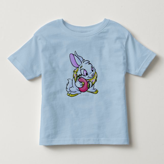 Camiseta De Bebé Cybunny amarillo que abraza Negg (Anverso)