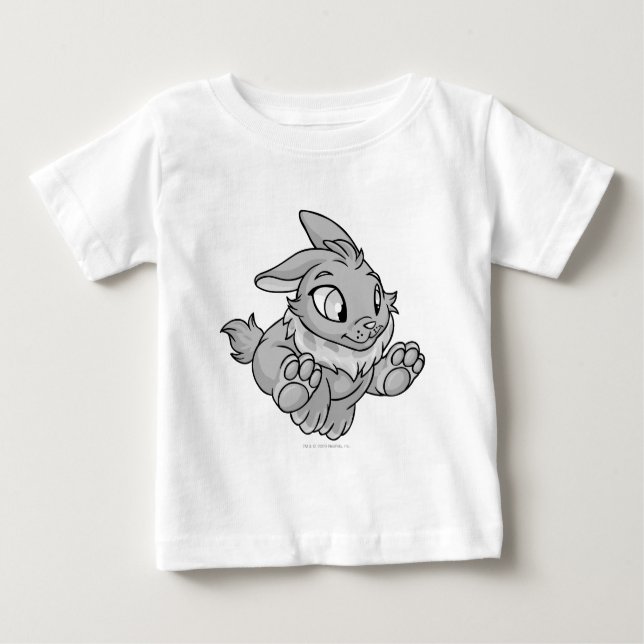 Camiseta De Bebé Cybunny Silver (Anverso)