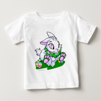 Camiseta De Bebé Cybunny verde que compite con a través de neggs